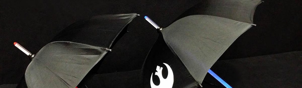 Disney Storefront – Lightsaber Umbrellas